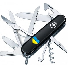 Швейцарский складной нож 91мм Victorinox HUNTSMAN UKRAINE 1.3713.3_T1090u