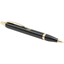 Ручка шариковая Parker IM UKRAINE Black GT BP Герб Украины
