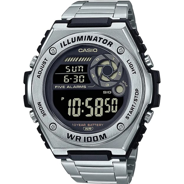 Часы 51 мм CASIO STANDARD Digital MWD-100HD-1BVEF
