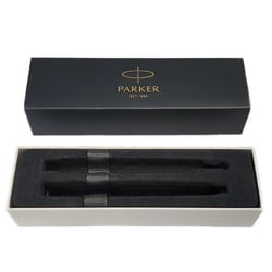 Подарочный набор Parker IM Stainless Steel CT FP+BP (перо + шариковая ручка)