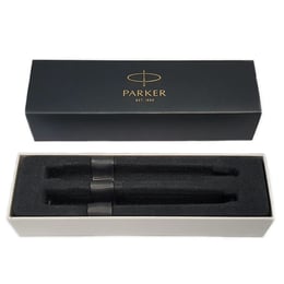 Подарочный набор Parker IM Stainless Steel CT FP+BP (перо + шариковая ручка)