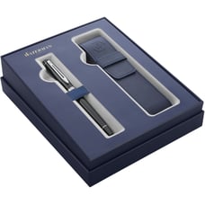 Набор Waterman EXPERT Black CT FP M (перьевая ручка и чехол)