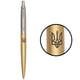 Ручка кулькова Parker JOTTER XL UKRAINE Matt Gold CT BP Тризуб