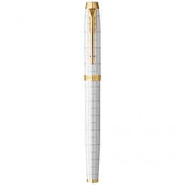 Ручка роллерная Parker IM Premium Pearl GT RB
