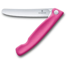 Нож кухонный складной 11 см (серрейтор) Victorinox SWISS CLASSIC Paring 6.7836.F5B