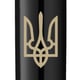 Подарочный набор Parker IM UKRAINE Black GT RB Трезубец (ручка-роллер + блокнот Parker)