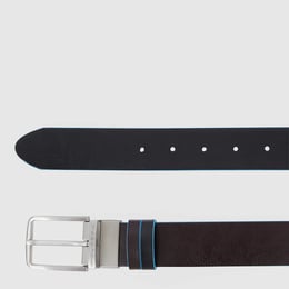 Ремінь двосторонній Piquadro BLUE SQUARE (B2) Cognac-Black CU6280B2_MON