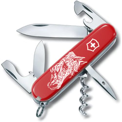 Швейцарський складаний ніж 91мм Victorinox SPARTAN ZODIAC Могутній кінь 1.3603.Z5330u
