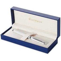 Ручка перова Waterman HEMISPHERE White CT FP F