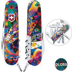 Швейцарский складной нож 91мм Victorinox CLIMBER ZODIAC 1.3703.Z4260pk