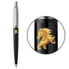 Ручка шариковая Parker JOTTER Originals ZODIAC Black CT BP Золотой конь