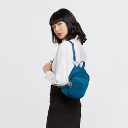 Рюкзак-сумка Kipling DELIA COMPACT Warm Teal P (T87)