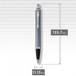Ручка шариковая Parker IM Light Blue Grey CT BP