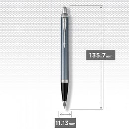 Ручка кулькова Parker IM Light Blue Grey CT BP