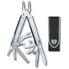 Мультитул Victorinox SWISSTOOL X 3.0327.N + чорний нейлоновий чохол