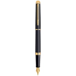Ручка перова Waterman HEMISPHERE Mаtte Black GT FP F