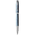 Ручка перова Parker IM Premium Blue Grey CT FP F