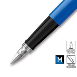 Ручка перьевая Parker JOTTER Originals Blue CT FP M (блистер)