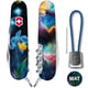 Швейцарский складной нож 91мм Victorinox CAMPER DESIGN Голубо-желтый ирис 1.3613.3.R2060pk
