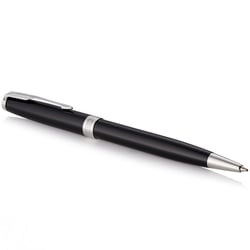 Ручка шариковая Parker SONNET Black Lacquer CT BP