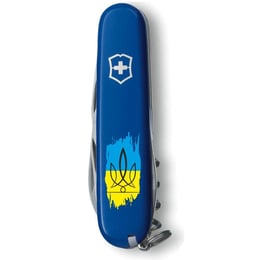 Швейцарський складаний ніж 91мм Victorinox SPARTAN UKRAINE 1.3603.2_T1026u