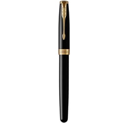 Подарунковий набір Parker SONNET Black Lacquer GT FP+BP (перова та кулькова ручка)