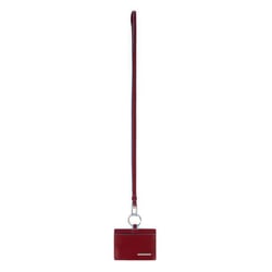 Картхолдер з ремінцем на шию Piquadro BLUE SQUARE (B2) Red AC6257B2R_R