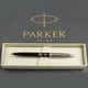 Ручка кулькова Parker JOTTER Originals ARMY Black CT BP Емблема ЗСУ + Тризуб ЗСУ золотий