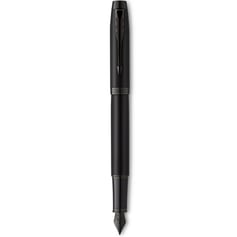 Ручка перова Parker IM Achromatic Black BT FP F