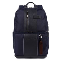 Рюкзак для ноутбука з підсвічуванням Piquadro BRIEF 2 (BR2) Blue CA3214BR2BML_BLU