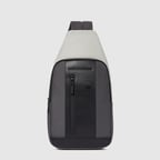 Сумка-слинг Piquadro BRIEF 2 SPECIAL (BR2S) Grey-Black CA4536BR2S_GRN