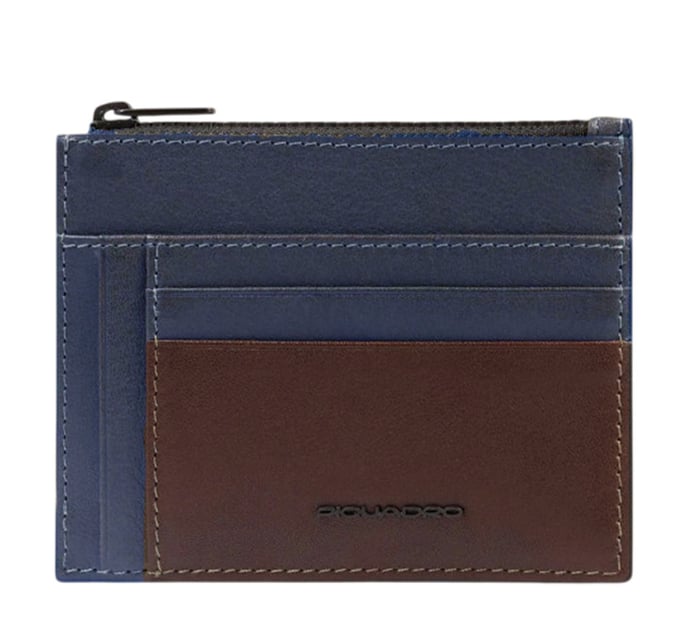 Картхолдер Piquadro Harper (AP) Blue-Dark Brown PP6854APR_BLUTM