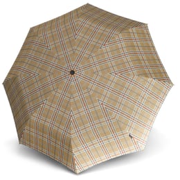 Парасолька-автомат Knirps T.200 Medium Duomatic/Check Beige Kn95 3201 5390