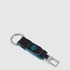 Брелок із карабіном Piquadro BLUE SQUARE (B2) Black PC3751B2-N