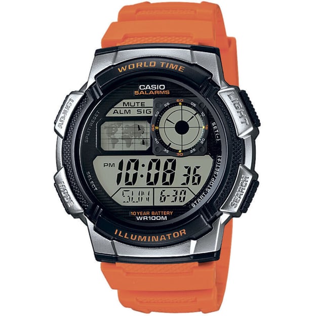 Часы 43 мм Casio STANDARD Digital AE-1000W-4BVEF