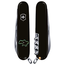 Швейцарский складной нож 91мм Victorinox HUNTSMAN UKRAINE 1.3713.3_T1290u