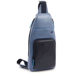 Сумка-слінг Piquadro B2 REVAMP (B2V) Blue-Blue CA5577B2V_BLBL