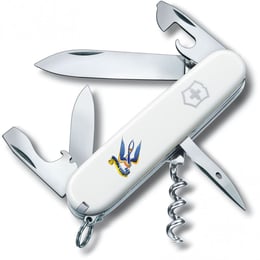 Швейцарський складаний ніж 91мм Victorinox SPARTAN UKRAINE 1.3603.7_T1220u