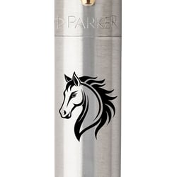 Ручка шариковая Parker JOTTER ZODIAC Stainless Steel GT BP Огненный конь