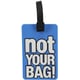 Адресна бирка Travelite ACCESSORIES Blue Not Your Bag TL000015-921