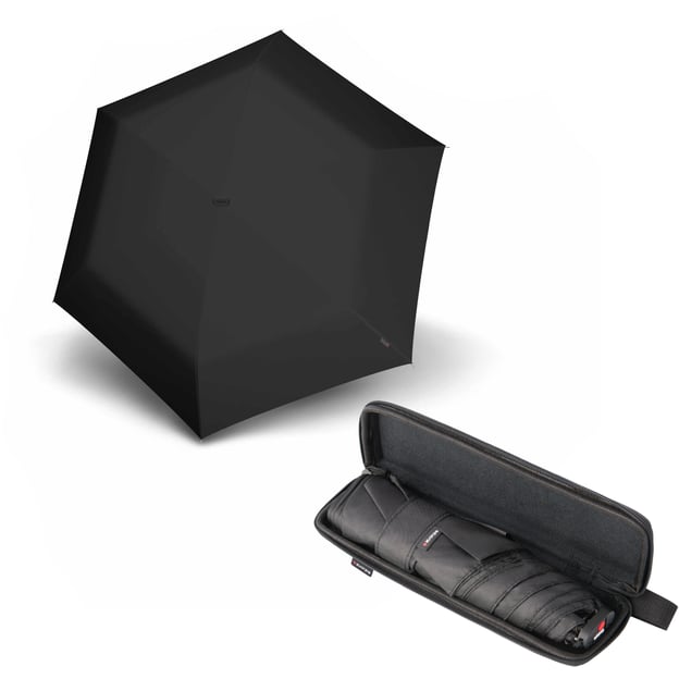 Парасолька механічна Knirps X4U Ultra Light Slim Manual/Black Kn95 6030 1001