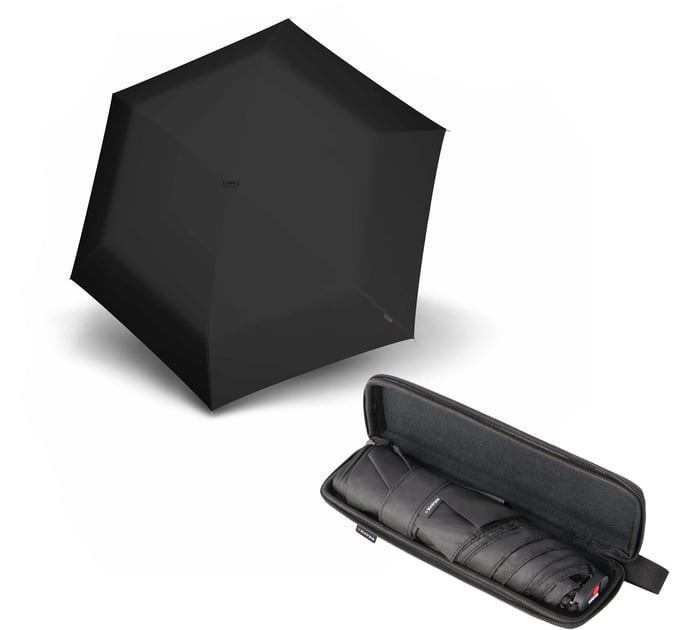 Парасолька механічна Knirps X4U Ultra Light Slim Manual/Black Kn95 6030 1001