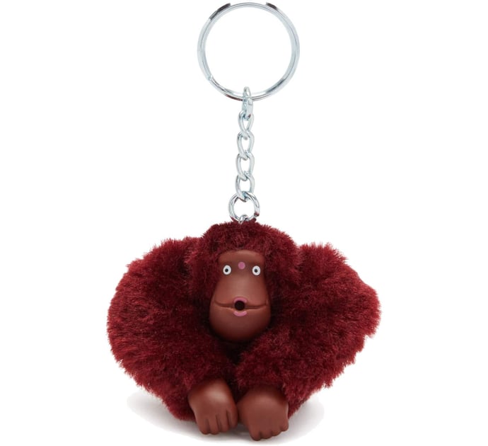 Брелок-обезьянка Kipling MONKEYCLIP M D Sangria Red (6IN)