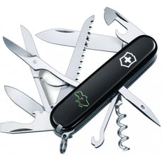 Швейцарський складаний ніж 91мм Victorinox HUNTSMAN UKRAINE 1.3713.3_T1290u