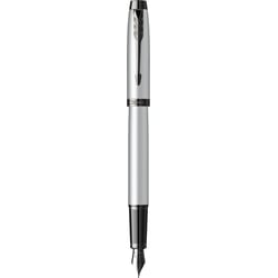 Ручка перьевая Parker IM Achromatic Grey BT FP F
