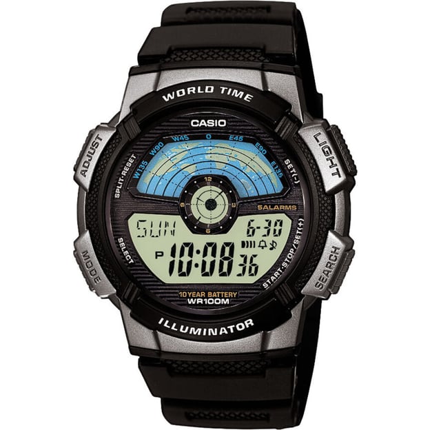 Часы 43 мм Casio STANDARD Digital AE-1100W-1AVEF
