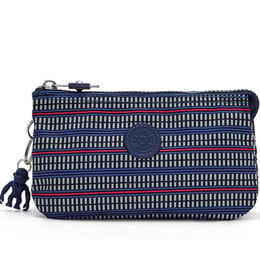 Косметичка-клатч Kipling CREATIVITY L Blue Geo Print (TH8)