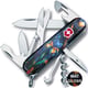 Швейцарський складаний ніж 91мм Victorinox CLIMBER DESIGN Магічна квітка 1.3703.3.R2070pk