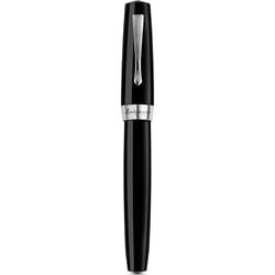 Ручка перова Montegrappa ELMO 02 Black CT FP F ISE2R2AC