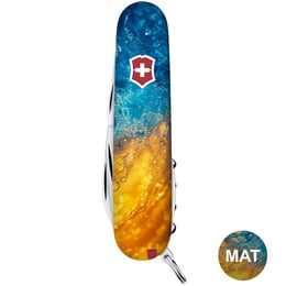 Швейцарский складной нож 91мм Victorinox SPARTAN UKRAINE 1.3603.7.T3160pw